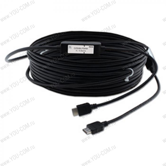 Кабель Kramer C-FOHM/FOHM-50 Оптоволоконный кабель HDMI 15 м.