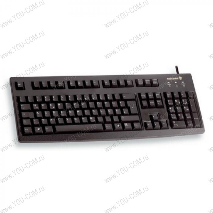 Клавиатура CHERRY G83-6104LRNRG-2 , черная,PS/2
