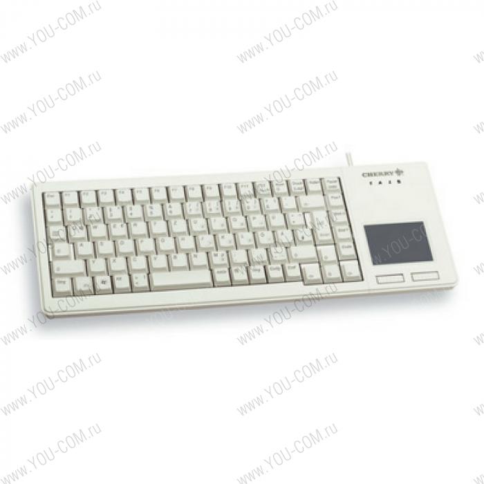 Клавиатура CHERRY G84-5500LPMRB-0 механика,Touchpad, Slim ,2*PS/2
