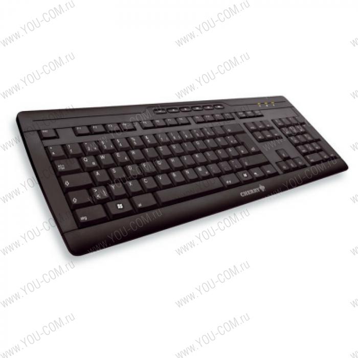 Клавиатура CHERRY G85-23100RG-2 "eVolution STREAM XT" , Ultraflat, пыле-влагозащищенная,Combo ,black