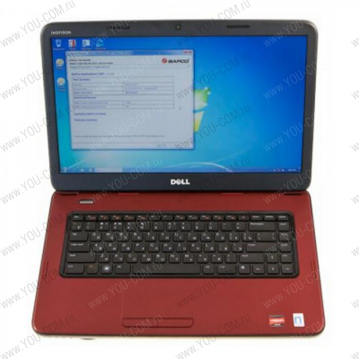 Ноутбук Dell Inspiron N5040 (P18F) Intel PDC P6200 (2.13GHz)/15.6HD(1366x768)WLED/2GB/500GB/DVD-RW/Intel HD Graphics/802.11/BT/6Cell/Cam/W7St/1YCIS/Red