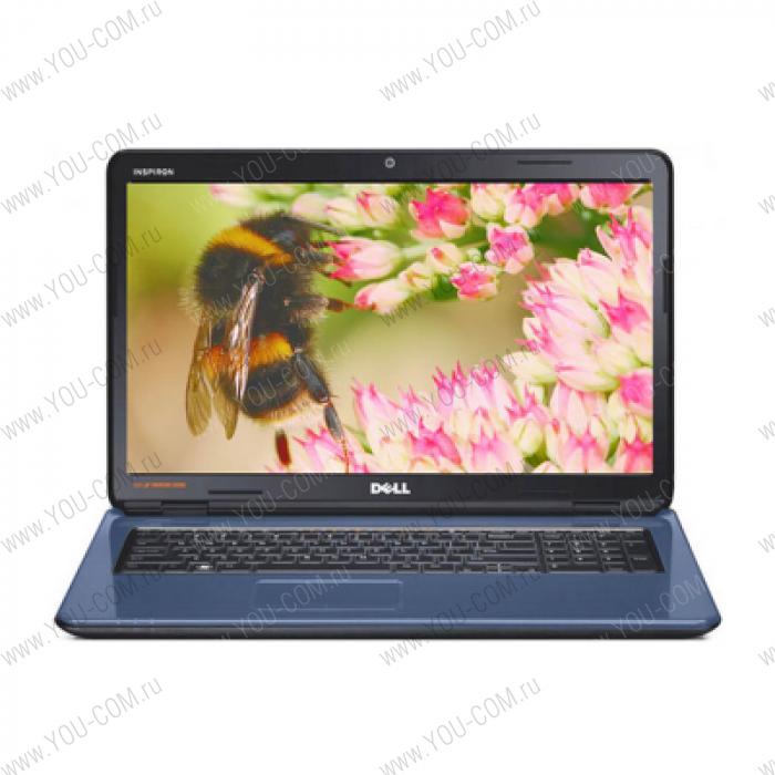 Ноутбук Dell Inspiron 5720 (P15E) Intel Ci5-3210M (2.50GHz)/17.3HD+(1600x900)WLED/6GB/1TB/DVD-RW/1GB nVidia GF GT630M/802.11/BT/6Cell/Cam/W7HB/1YCIS/Blue