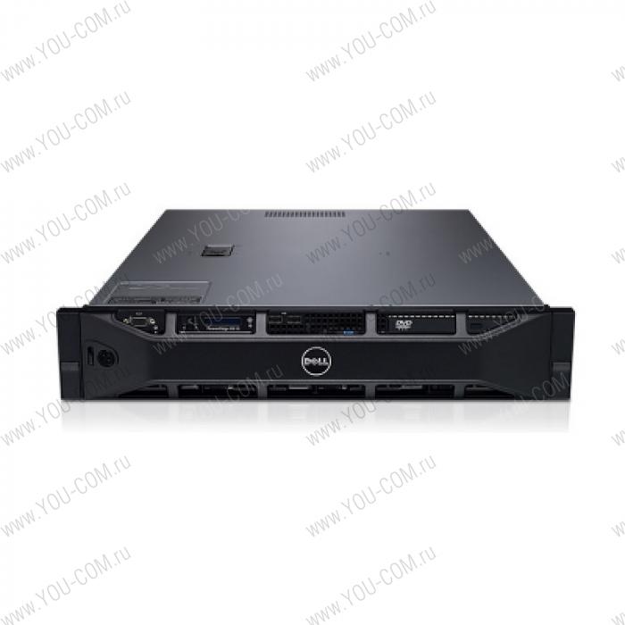 Сервер стоечный Dell (PE) PowerEdge R515 Rack Chassis, (2)*AMD 4184 2.8GHz, 16GB(4*4GB), (3)*600GB 15K SAS (up12), (2)*146GB 10K SAS (up2), H700 1GB, iD6 VF 8GB, NO OPTICAL DRIVE, EXTERNAL 8X DVD-ROM USB, (2)*750W, 3Y PS NBD