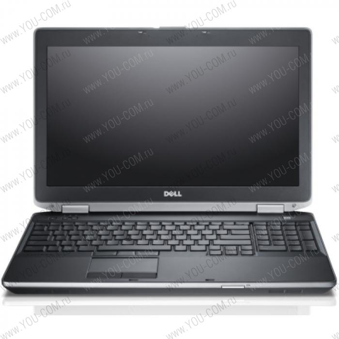 Ноутбук Dell Latitude E6530  15.6'' HD+(1600x900) GLARE/Intel Core i5-3230M 2.60GHz Dual/4GB/500GB/GMA HD4000/QM67/DVD-RW/WiFi/BT4.0/1.3MP/USB3.0+FPR/6cell/6.5h/2.37kg/W7Pro/3Y/BLACK