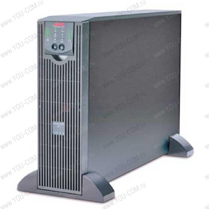 APC Smart-UPS RT, 6000VA/4200W, On-Line, Extended-run, Black, Tower (Rack 3U convertible), Pre-Inst. Web/SNMP, with PC Business