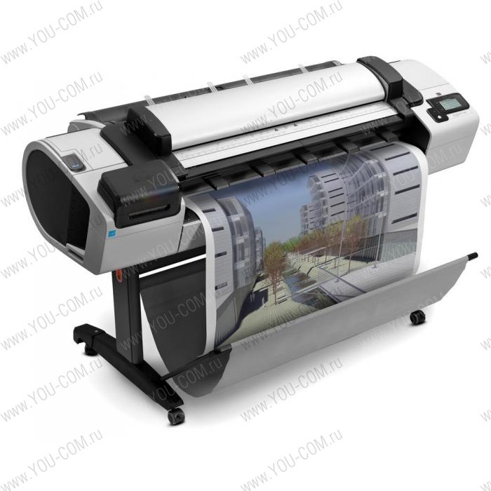 HP Designjet T2300ps emfp (44",2400x1200dpi, 32GB, HDD 160GB, 2 rolls, autocutter ;Scanner CIS 36",600x600dpi,48bit;Copier; USB ext, stand, touch display, USB/LAN/EIO, PostScript, 2y warr)