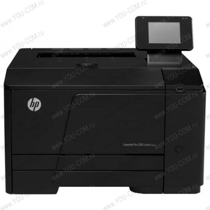 HP LaserJet Pro 200 Color M251nw (A4, 600x600dpi, 14(14) ppm, 128Mb, 2 trays 1+150, 1y warr, Cartridge 700pages&USB cable 1m in box, USB/LAN/Wireless, replace CE875A)