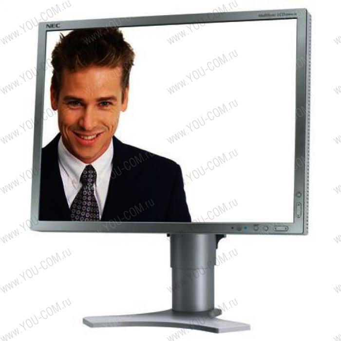 NEC 21.3" 2190UXp monitor,Silv/White(300cd/m2,1000:1,8ms,1600x1200,1
78/178,Hight adj.:150; Swiv;Tilt,Pivot;D-Sub,DVI-D, DVI-I;Internal PS;TCO3)