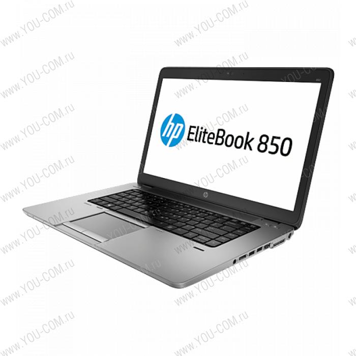 HP EliteBook 850 Core i7-4600U 2.1GHz,15.6" FHD LED AG Cam,8GB DDR3L(2),256GB SSD,ATI.HD8750M 1Gb,WiFi,4G-LTE,BT 4.0,3CLL,FPR,1.8kg,3y,Win7Pro(64)+Win8Pro(64)
