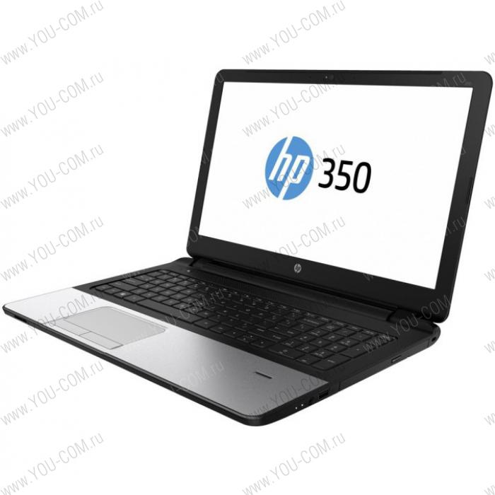 Ноутбук HP 350 UMA i3-4005U 350 / 15.6 HD AG / 4GB / 500GB 5400 / DOS / DVD+-RW / 1yw / Webcam / kbd TP / Ralink bgn 1x1 +BT DIB