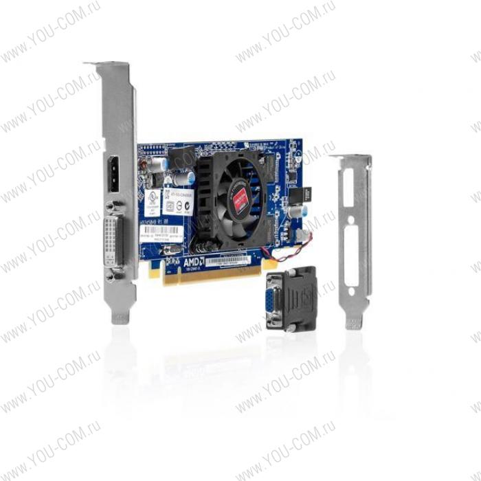 HP AMD Radeon HD 7450 DP 1GB PCIe x16 Dual Link DVI, Display Port (600 G1 TWR/SFF, 800 G1 TWR/SFF, 3400Pro MT, 4000 Pro SFF, 4300 SFF, 6005Pro MT/SFF, 6200Pro SFF/MT, 6300Pro MT/SFF, 8200Elite SFF/CMT