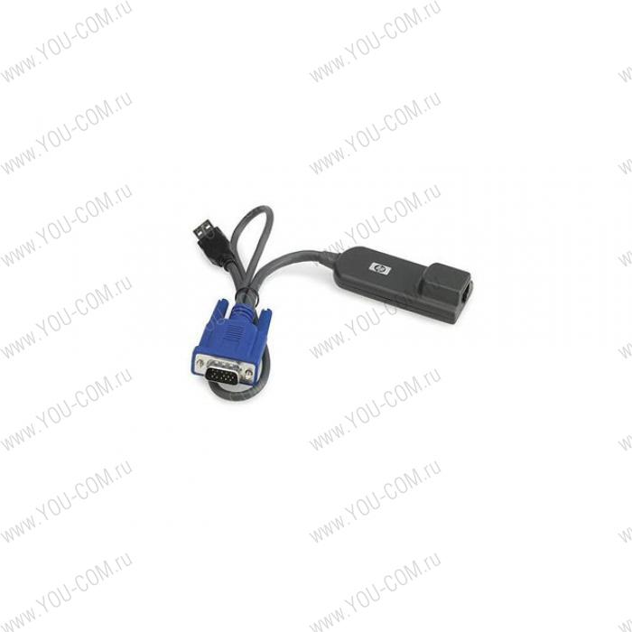 HP KVM Console USB Virtual Media CAC Interface Adapter
