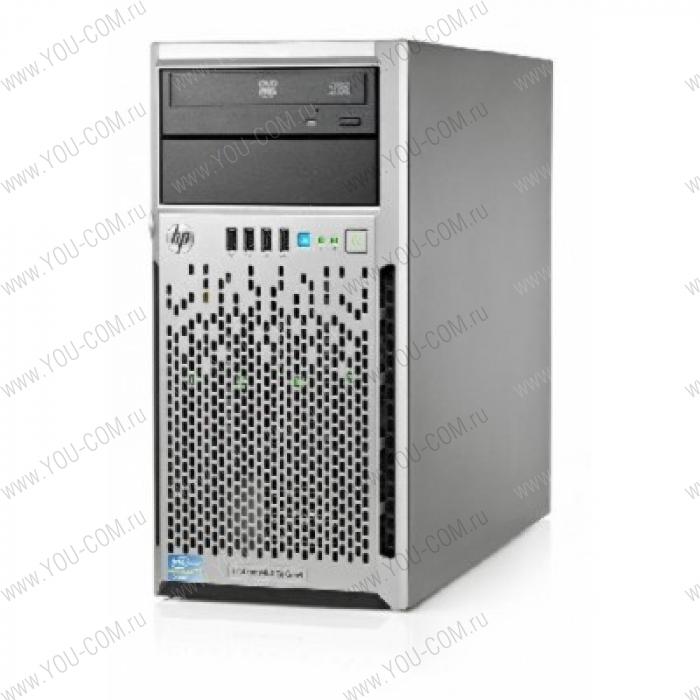 Proliant ML310e Gen8v2 i3-4130 NHP Tower(4U)/Corei2C 3.4GHz(3MB)/1x2GbUD_12800/B120i(ZM/SATA/RAID0/1/1+
0)/noHDD(4)LFF/noDVD/iLOME/2x1GbEth/1x350W(NHP)