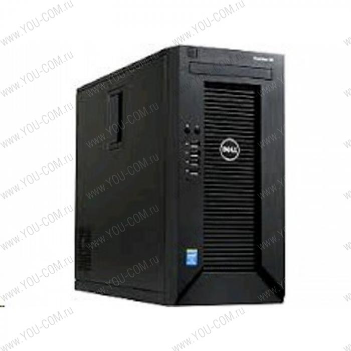 Dell PowerEdge T20 E3-1225v3 Tower/4C 3.2GHz(8Mb)/no memory/ On-board C226 SATA(2x3Gb/s+2x6Gb/s) RAID0/1/ no HDD/ UpTo4LFF NHP/ UpTo2SFF NHP/noDVD/1xGE/PS250W/1YBWNBD