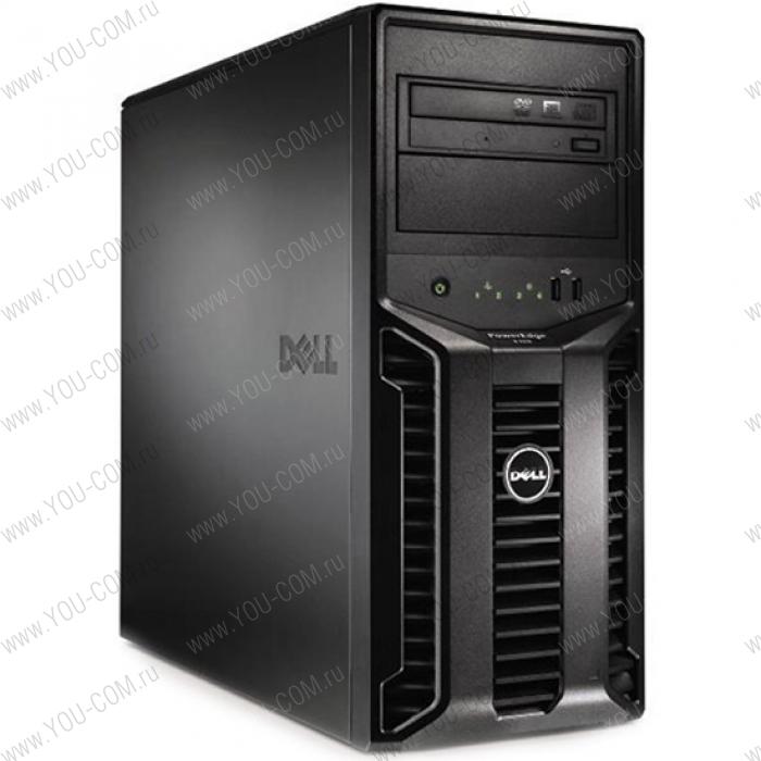 Dell PowerEdge T110II E3-1240v2 Tower/4C 3.4GHz(8Mb)/1x4GbU2D/On-board S100/SATA/RAID/1/0/5/noSATA/HDD(4)LFFNHP/DVDRW/1xG
E/3YBWNBD