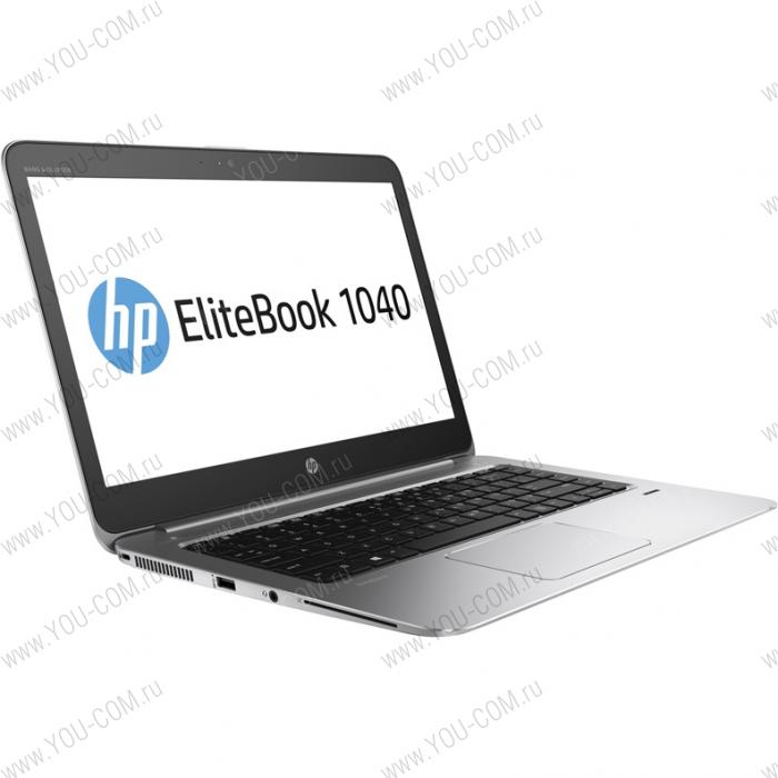 HP EliteBook Folio Ultrabook 1040 UMA i5-4200U TS 1040 / 14 FHD Touch / No Additional(4GB Total) / 180GB / W8.1p64 / 3yw / Webcam / kbd Backlit / Intel abgn 2x2+BT / WWAN 4G LTE / NFC / DIBDock RJ45 &