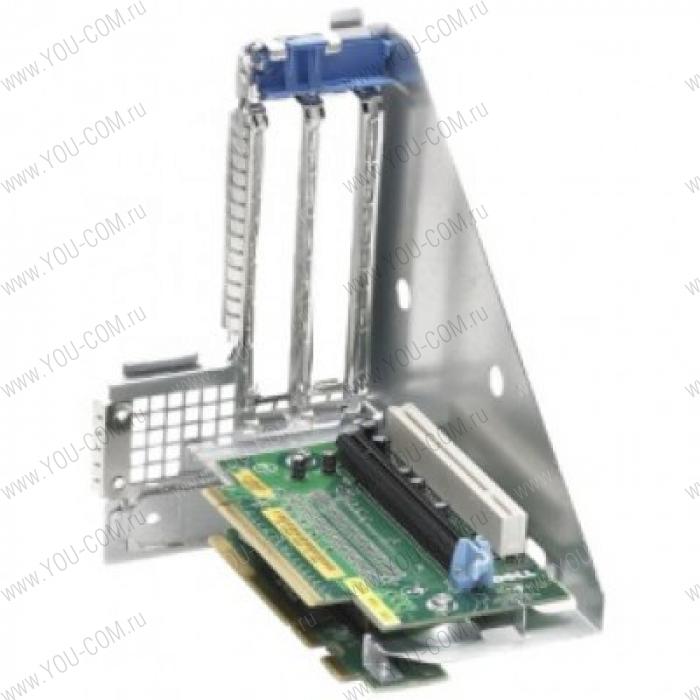 DELL PE R420 PCIe Riser(1pcs) Kit for configuration with 2xCPU.