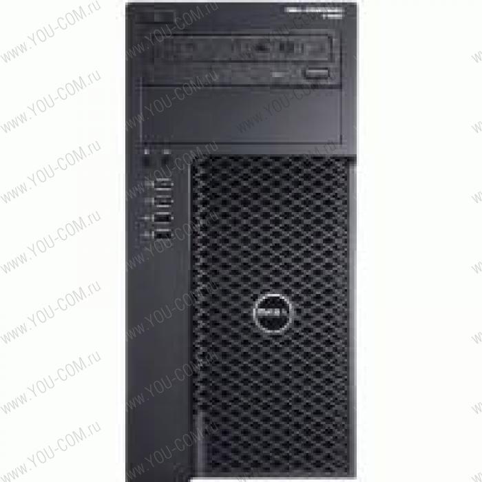 Рабочая станция Dell Precision T1700 MT BTX E3-1225 v3 (3.20GHz) 4C 8MB, 8GB (2x4GB) 1600Mhz DDR3 non-ECC UDIMM, 1TB SATA 7,2k , Intel integrated graphics P4600, DVD+/-RW, Dell business audio, RUS/LAT KB212-B USB keyboard, optical mouse, Win 7 Pro (64bit)