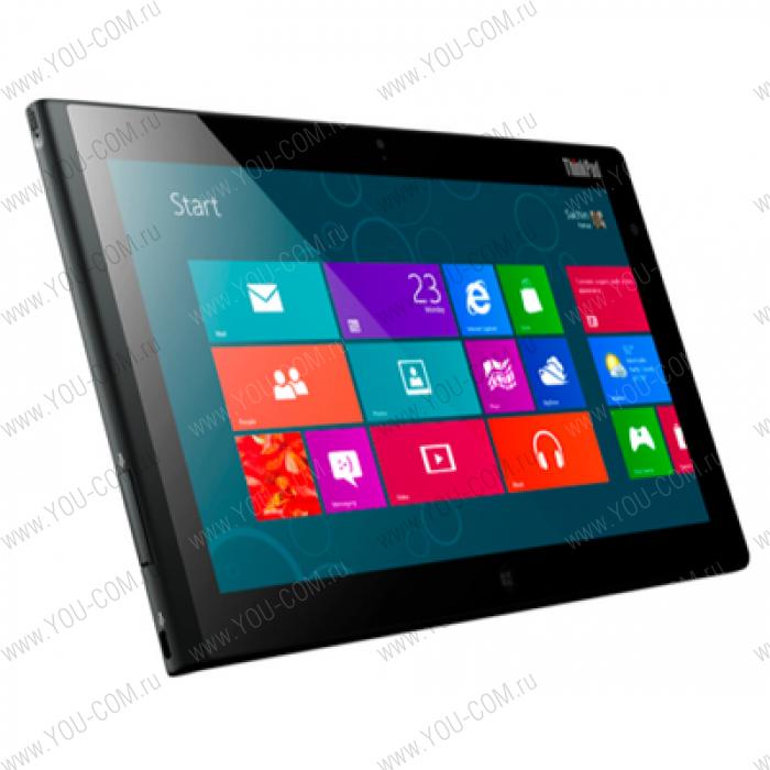 ThinkPad Tablet 2 10.1"HD WXGA(1366x768),Atom™Z2760, 2 Gb, 64Gb SSD,Camera Front & Rear, WiFi , 3G,Digitizer-Pen, NFC, Win8 SL +  BT keyboard w.1y. (MTM36794NRT)