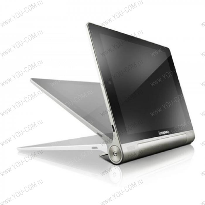 Lenovo Yoga Tablet B6000 8"MultiTouch(1280x800)., MT8125 Quad Core(1.2Ghz), 1GB, 16GB, GPS, WiFi, BT, microUSB, WebCam, 16 ч, 0,4 kg, Silver, Android