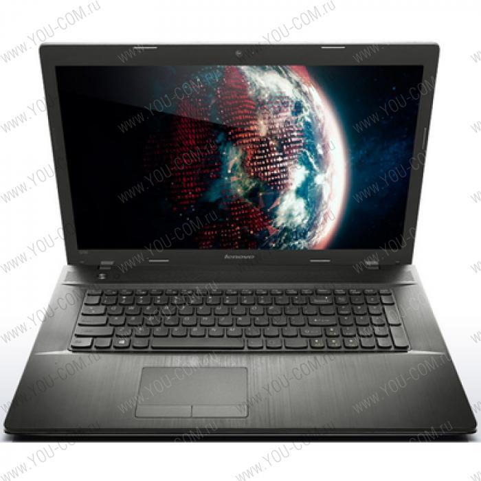 Lenovo IdeaPad G700 17.3"(1366x768)глянц., Intel Pentium G2020M(2.4 ГГц), 4GB DDR3, 500GB 5.4krpm, WiFi,BT,  Intel HD Graphics, VGA,HDMI,2xUSB2.0, USB3.0, DVDRW, WebCam, 6cell, 2.8 kg, Black, Win8