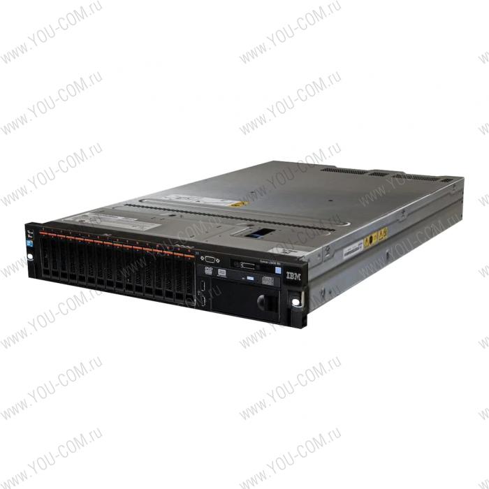 IBM ExpSel x3650 M4  Rack 2U,1xXeon E5-2609v2 (2.5GHz/10M/4C/1333MHz/80W), 1x8GB 1.35V 1600MHz LP RDIMM, noHDD 2.5" HS SAS/SATA(up8), M5110e(512MB flash, raid 0/1/10/5/50), noDVD, 4xGbe,1x550W HS(up2)