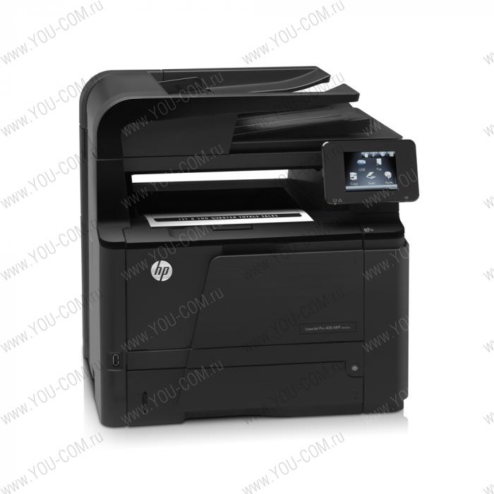HP LaserJet Pro 400 MFP M425dw (p/c/s/f, A4, 1200dpi, 33ppm, 256Mb, Duplex,2 trays 50+250, ADF 50 sheets, USB2.0+Walk-Up/GigEth/Wi-Fi, Flatbed, ePrint, AirPrint, Smart Inst,  1y warr,  replace CB533A)