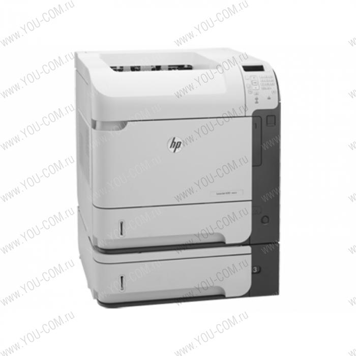 HP LaserJet Enterprise 600 M603xh (A4, 1200dpi, 60ppm, 512Mb, HDD 250Gb, 3 trays 2*500+100, Duplex, USB/extUSBx2/GigEth, PS, 3y war, repl. CB516A)