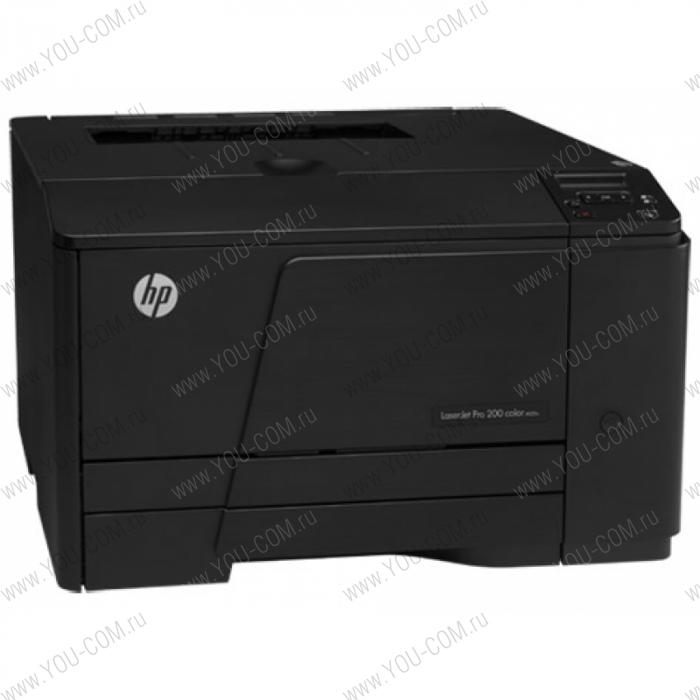 HP LaserJet Pro 200 Color M251n (A4, 600x600dpi, 14(14) ppm, 128Mb, 2 trays 1+150, 1y warr, Cartridge 700pages in box, USB/LAN, replace CE874A)