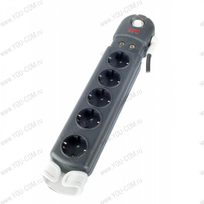 APC Essential SurgeArrest 5 outlets with Coax Protection 230V Russia (1,8m)