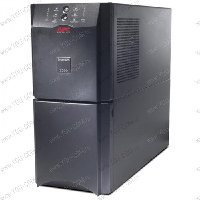 Smart-UPS 2200VA/1980W, 230V, Line-Interactive, Hot Swap User Replaceable Batteries, SmartSlot, USB & Serial,  PowerChute, BLACK