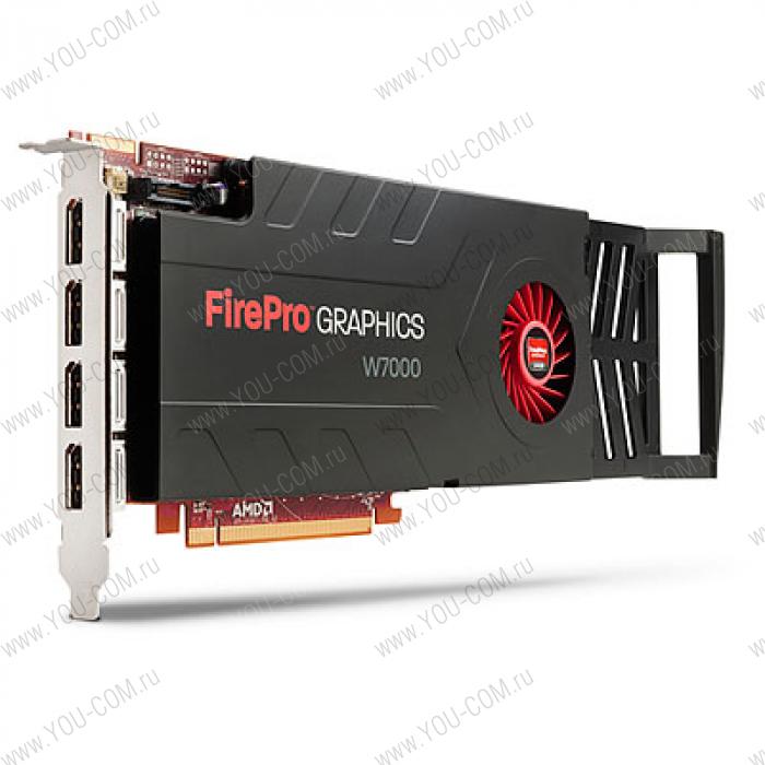 Graphics Card AMD FirePro W7000 4GB, 4xDisplayPort (Z220 CMT, Z230, Z420, Z620, Z820)