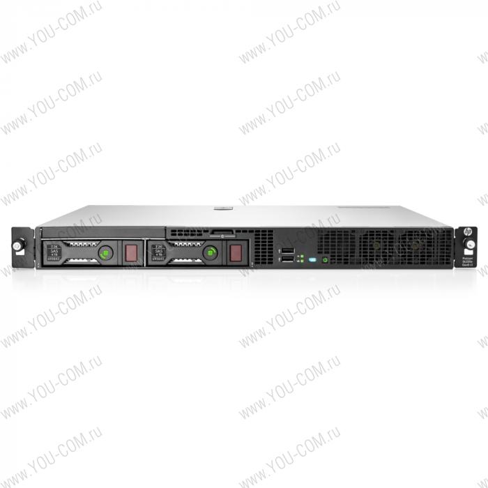 Proliant DL320e Gen8 v2 E3-1231v3 NHP (1U)/Xeon4C 3.4GHz(8Mb)/1x4GbUD_12800/B120i(ZM/SATA/RAID0/1/1+0)/noHDD(2)LFF/noDVD/iLO4std/2x1GbEth/1x300W(NHP), no rail kits