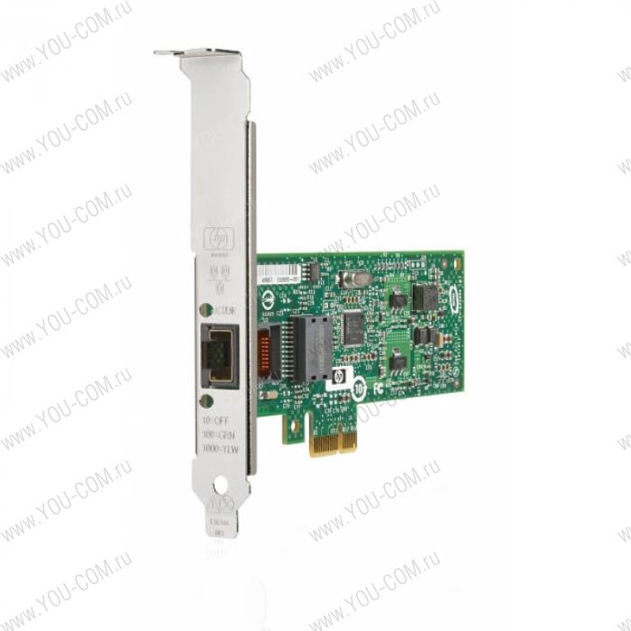 HP NC112T PCI Express Gigabit Server Adapter, 10/100/1000T (incl. low-profile bracket) for Gen8&G7