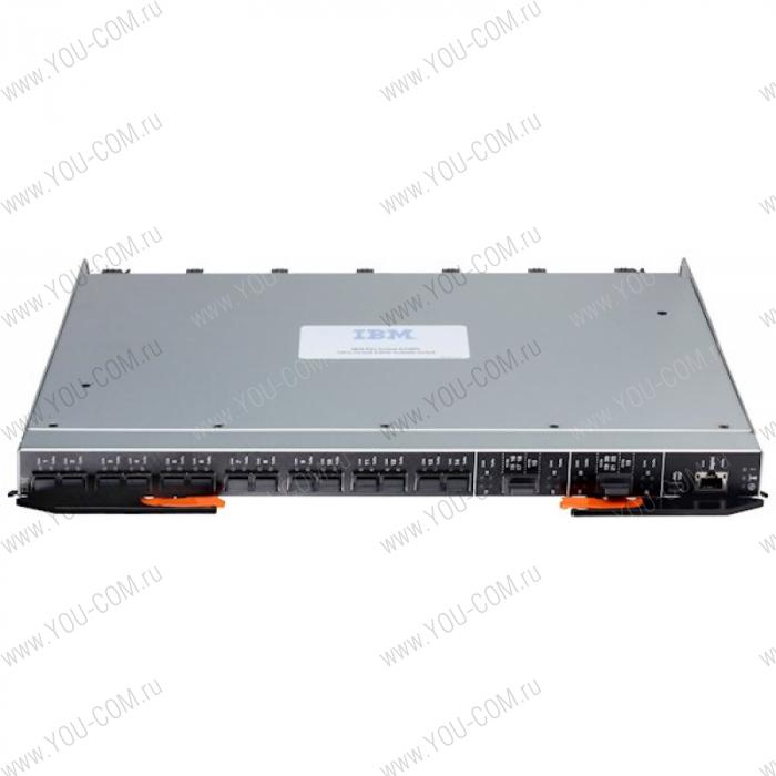 IBM Flex System Fabric EN4093 10Gb Scalable Switch (14x internal 10 GbE, 10x external 10 GbE)