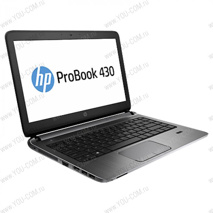 Ноутбук HP Probook 430 UMA i5-4210U 430 / 13.3 HD Touch / 4GB / 128GB / W8.1p64 / 1yw / Webcam / kbd TP / Realtek bgn 1x1+BT / FPR