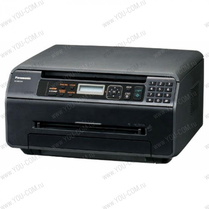 Panasonic МФУ лазерное KX-MB1500RUB (принтер/ сканер/ копир) чёрный