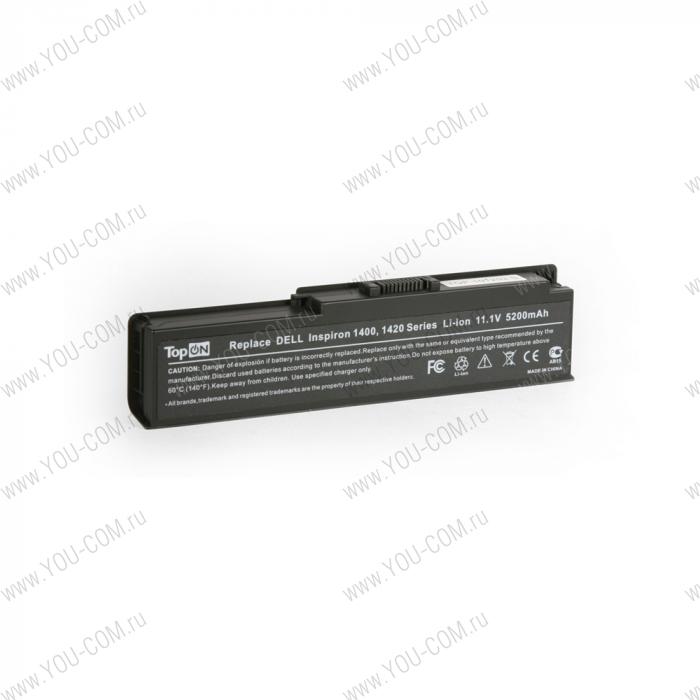 Аккумулятор для DELL Inspiron 1400 1420 Vostro 1400 1420 Series 11.1V 4800mAh PN: NR433 PP26L WW116