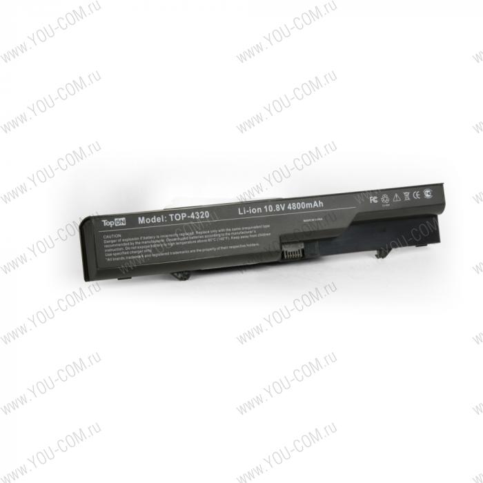 Аккумулятор для HP 425; 4320t; 625; ProBook 4320s; 4321s; 4325s; 4326s; 4420s; 4421s; 4425s; 4520s; 4525s; Compaq 320; 321; 325; 326; 420; 421; 620; 621. 10.8V 4800mAh.