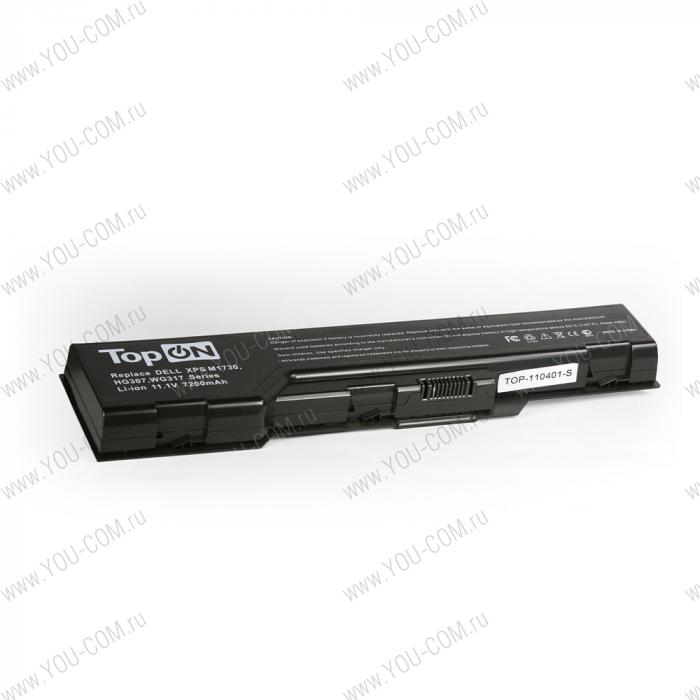 Аккумулятор для DELL XPS M1730 Series 11.1V 5200mAh PN: 312-0680 HG307 WG317