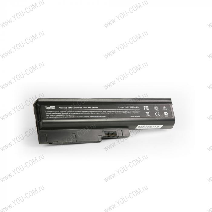 Аккумулятор для IBM ThinkPad T60p T61p Z60m Z61e Z61m Z61p R60e R61e R61s T500 R500 W500 SL300 SL500 10.8V 5200mAh PN: 92P1128 92P1130 92P1132