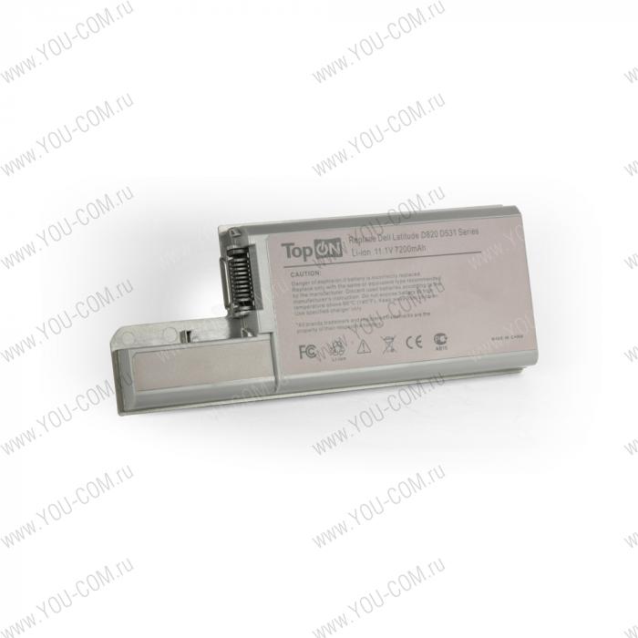 Аккумулятор для DELL Latitude D820 D830 D531 Precision M4300 M65 УСИЛЕННЫЙ 11.1V 7200mAh PN: CF623 YD626 DF192 CF704 XD739