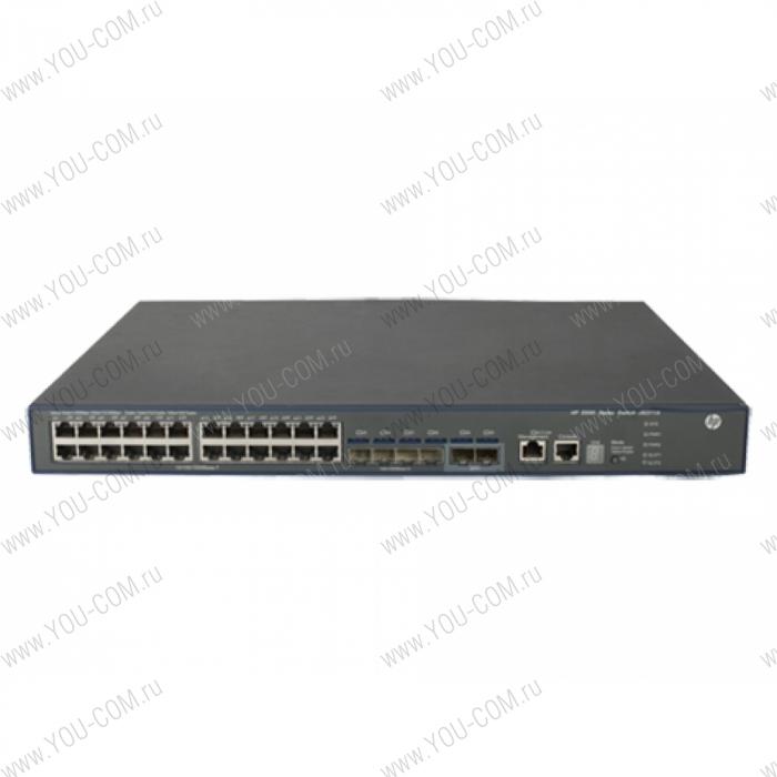 Коммутатор HP HI 5500-24G-4SFP w/2 Intf Slts Switch (no power supply included)