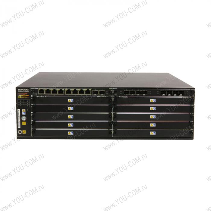 Huawei USG6650 AC Host(8GE(RJ45)+8GE (SFP)+2*10GE(SFP+),16G Memory,2 AC Power,with IPS-AV-URL Function Group Update Service Subscribe 12 Months)