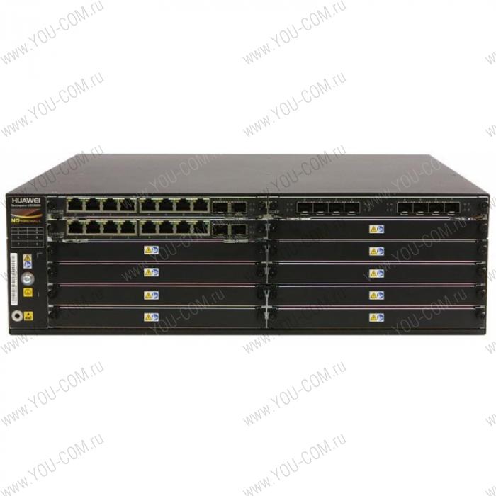 Huawei USG6680 AC Host(16GE(RJ45)+8GE(SFP)+4*10GE(SFP+),16G Memory,2 AC Power)