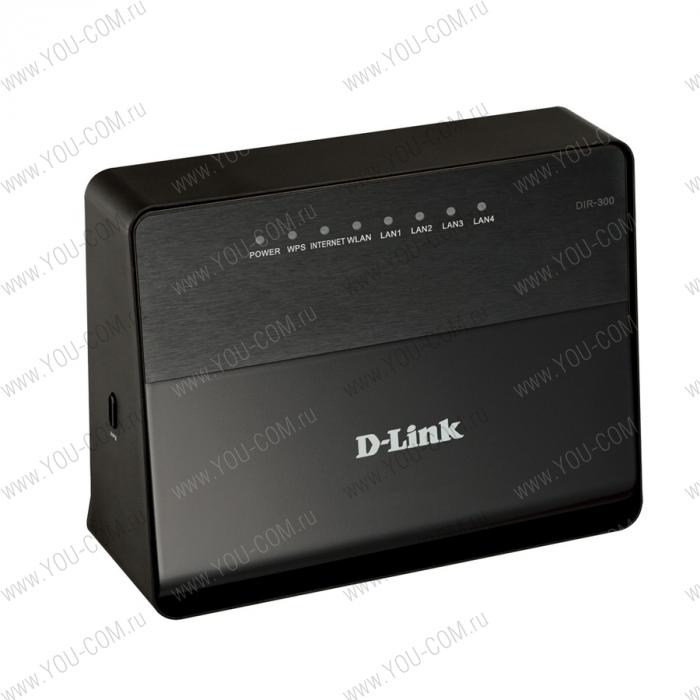 D-Link DIR-300/A/D1A, Wireless 150Mbps Router with 4-ports 10/100 Base-TX switch