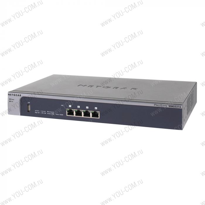 NETGEAR ProSafe™ 16-AP Wireless Management System WMS5316 (4 10/100/1000 Mbps ports)