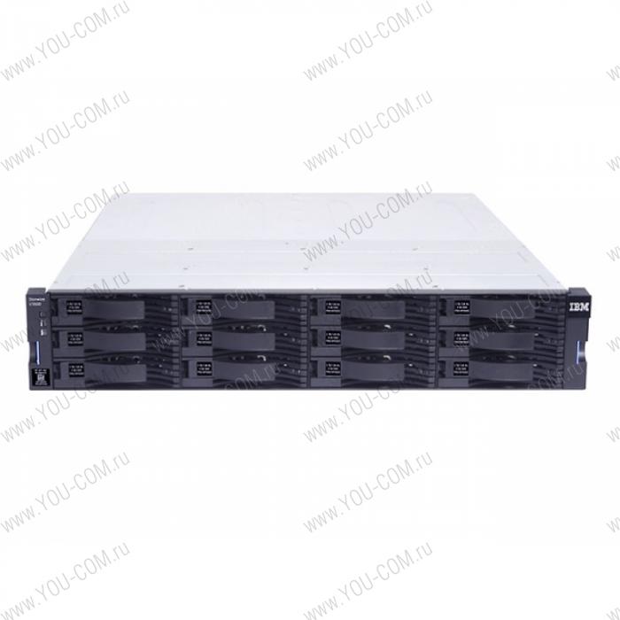 IBM Storwize V3700 LFF Dual Expansion Enclosure 2U (up to 12x3.5" HDD, Dual 6Gb miniSAS port, 2xPower, Fan)