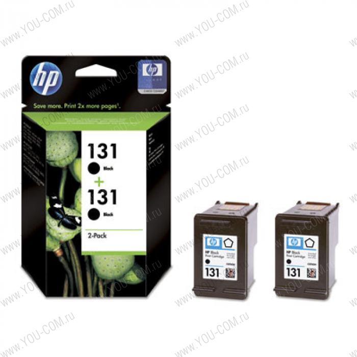 Картридж HP 131 (C8765HE двойной) для DeskJet 5743/6543/6623/6843/9803, черный