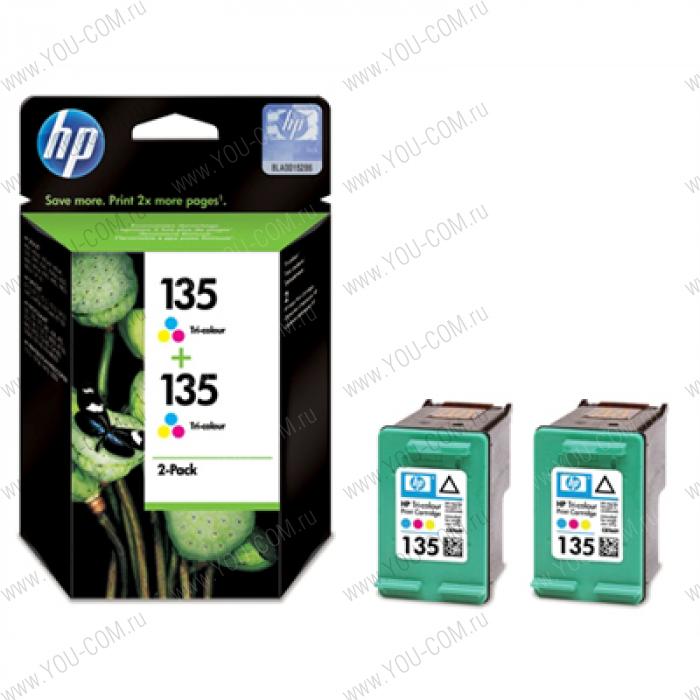 Картридж HP №135. Двойная упаковка C8766HE для Deskjet 460c/cb/wbt